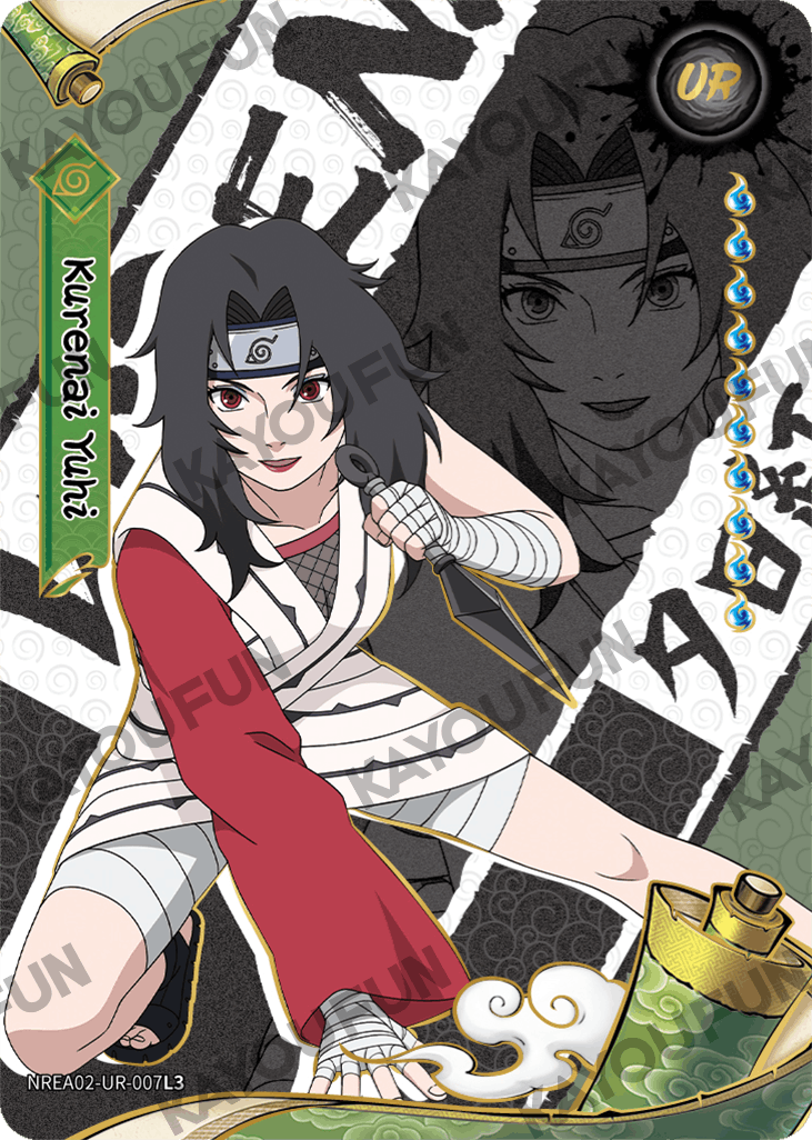 Kartu Kayou Naruto - Kurenai Yuhi (UR)