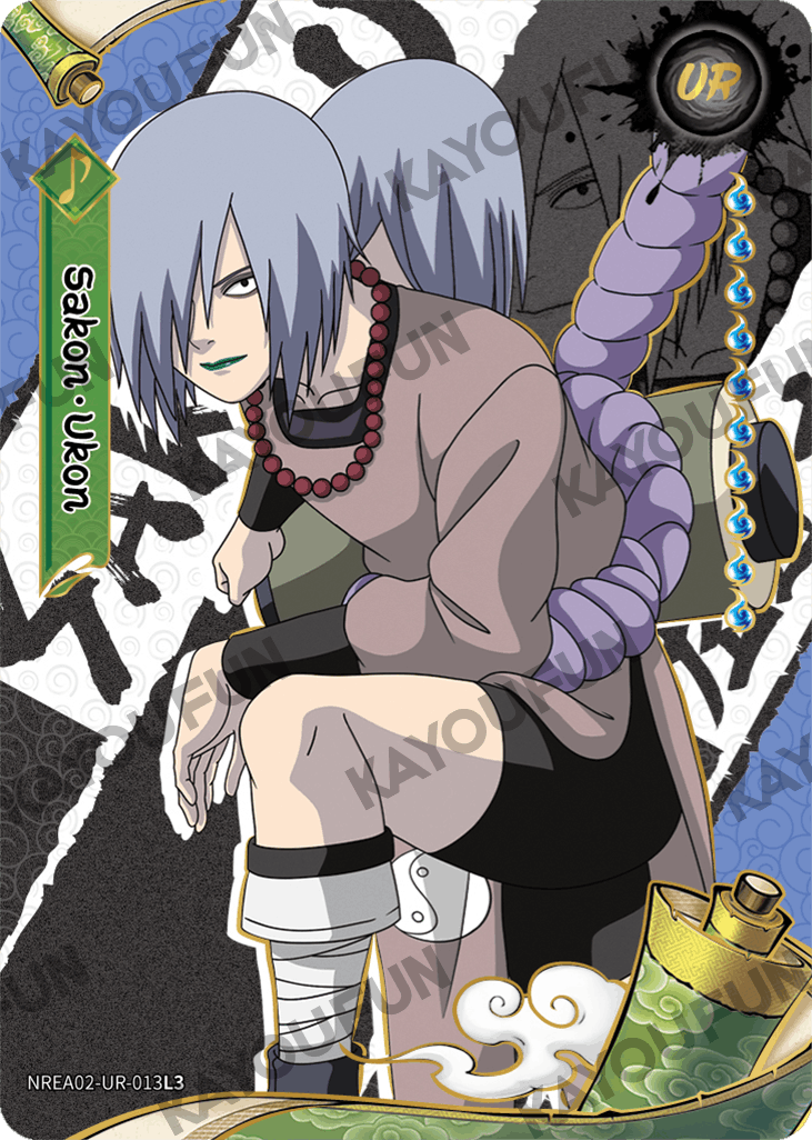 Kartu Kayou Naruto - Sakon Ukon (UR)