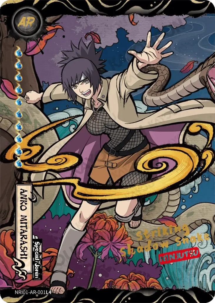 Kartu Kayou Naruto - Anko Mitarashi (AR)