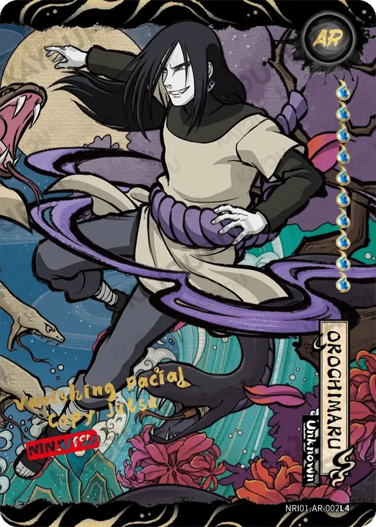 Kartu Kayou Naruto - Orochimaru (AR)