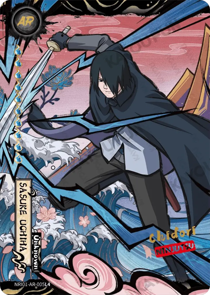 Kartu Kayou Naruto - Sasuke Uchiha (AR)