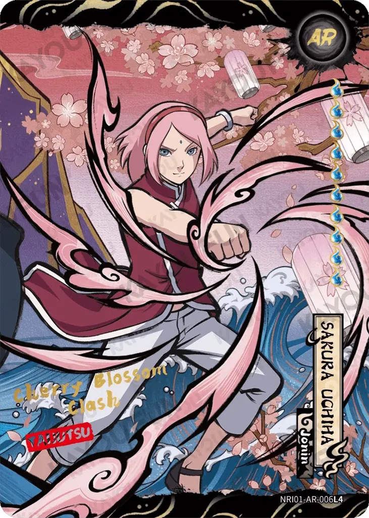 Kartu Kayou Naruto - Sakura Haruno (AR)