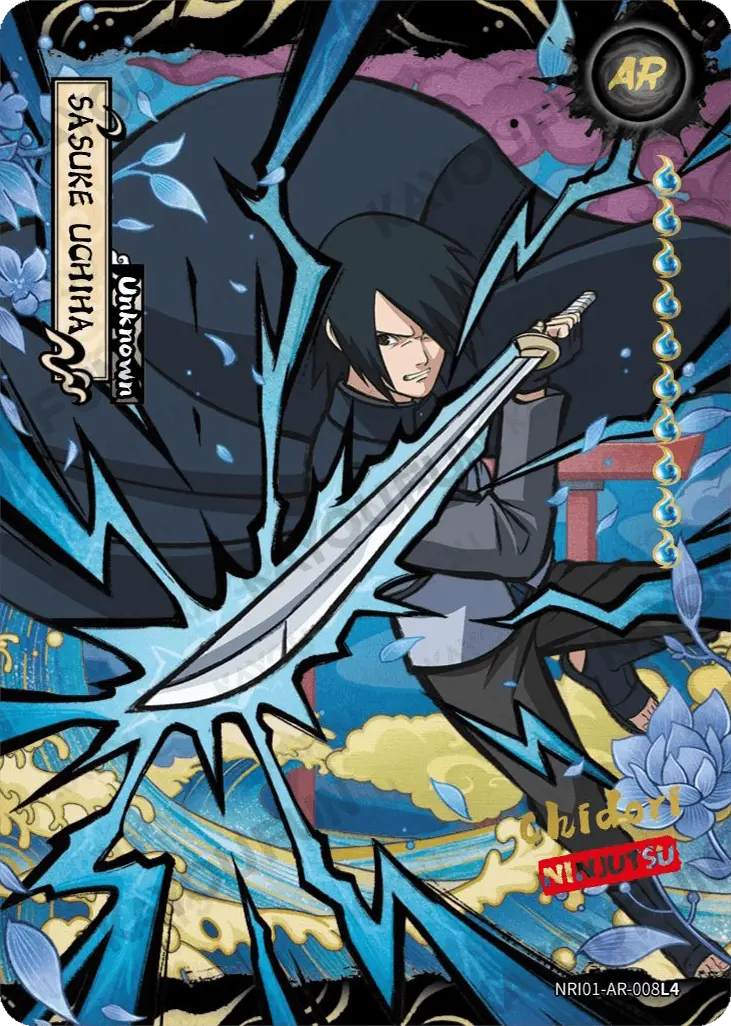 Kartu Kayou Naruto - Sasuke Uchiha (AR)