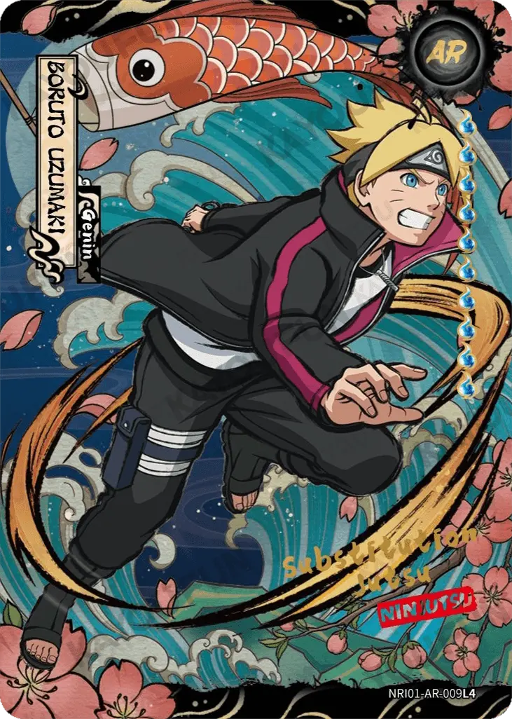 Kartu Kayou Naruto - Boruto Uzumaki (AR)