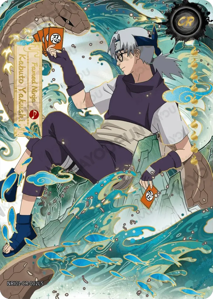 Kartu Kayou Naruto - Kabuto Yakushi (CR)