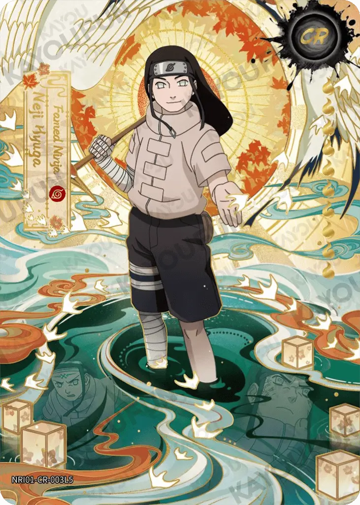 Kartu Kayou Naruto - Neji Hyuga (CR)