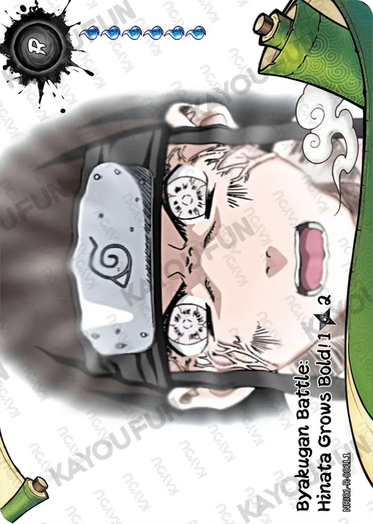 Kartu Kayou Naruto - Byakugan Battle: Hinata Grows Bold! 1 (R)