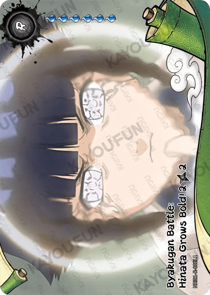 Kartu Kayou Naruto - Byakugan Battle: Hinata Grows Bold! 2 (R)