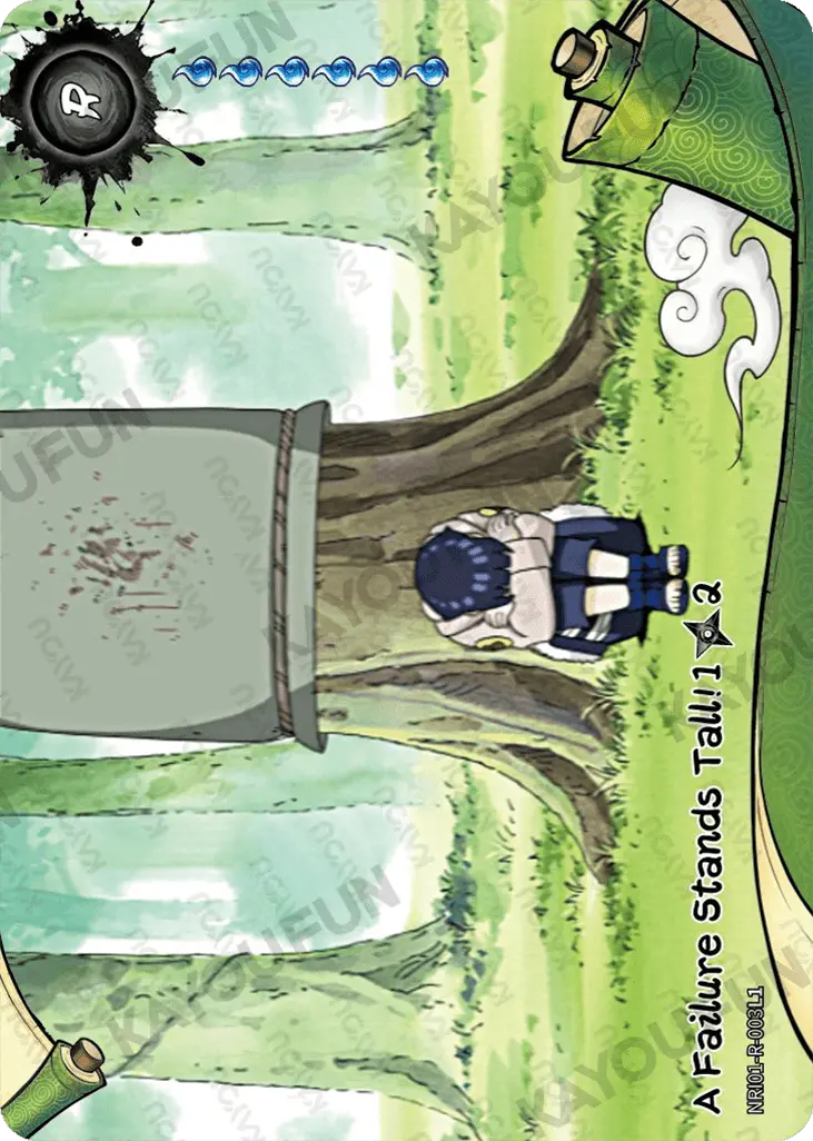 Kartu Kayou Naruto - A Failure Stands Tall! 1 (R)