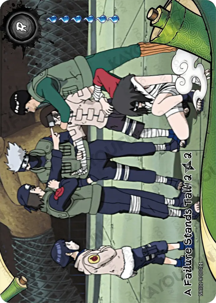 Kartu Kayou Naruto - A Failure Stands Tall! 2 (R)