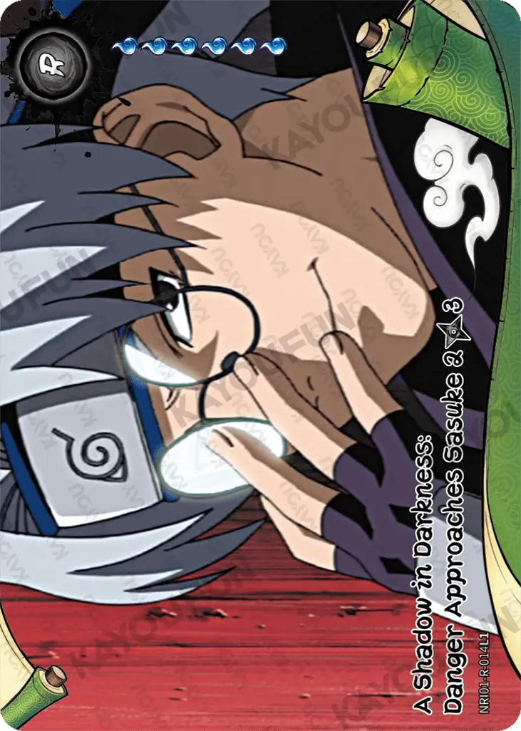 Kartu Kayou Naruto - A Shadow in Darkness: Danger Approaches Sasuke 2 (R)