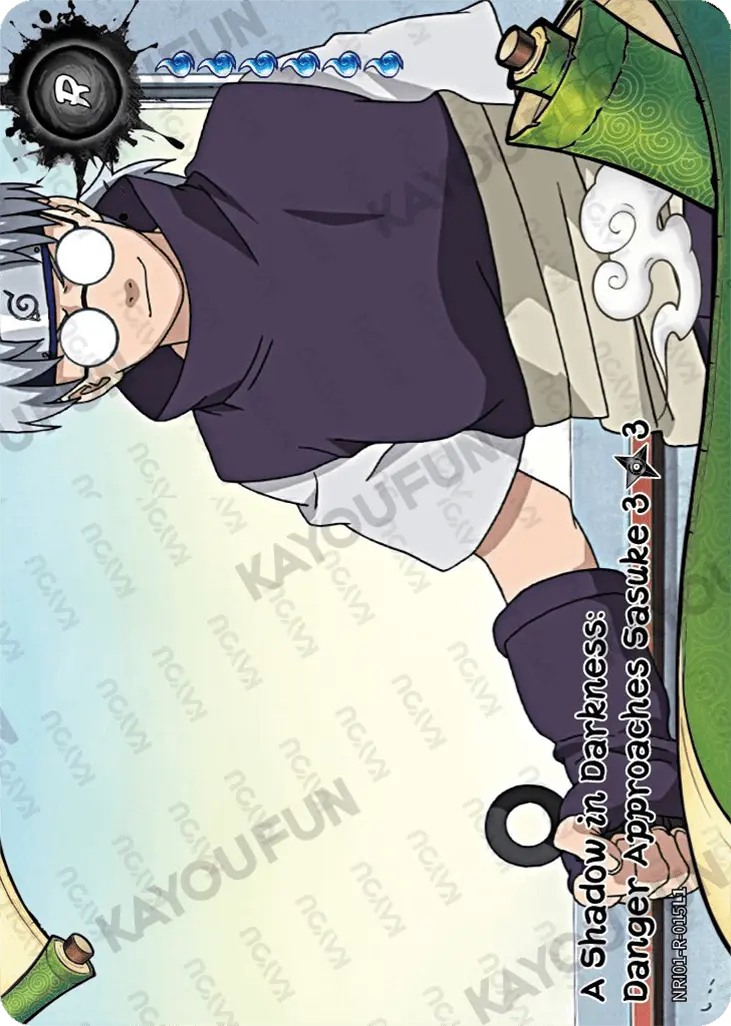 Kartu Kayou Naruto - A Shadow in Darkness: Danger Approaches Sasuke 3 (R)