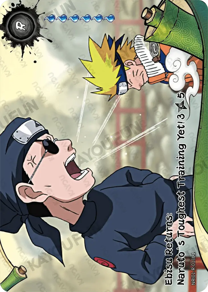 Kartu Kayou Naruto - Ebisu Returns: Naruto's Toughest Training Yet! 3 (R)