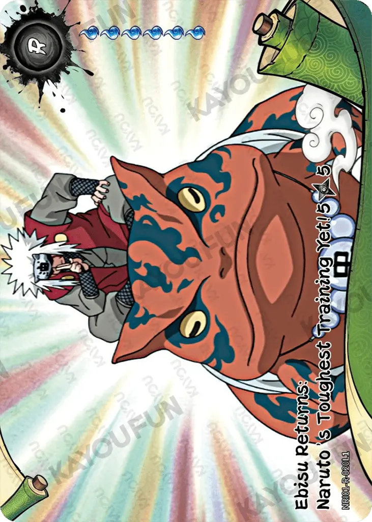 Kartu Kayou Naruto - Ebisu Returns: Naruto's Toughest Training Yet! 5 (R)