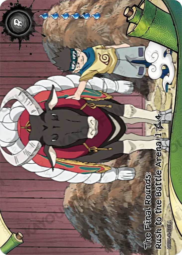 Kartu Kayou Naruto - The Final Rounds: Rush to the Battle Arena! 1 (R)