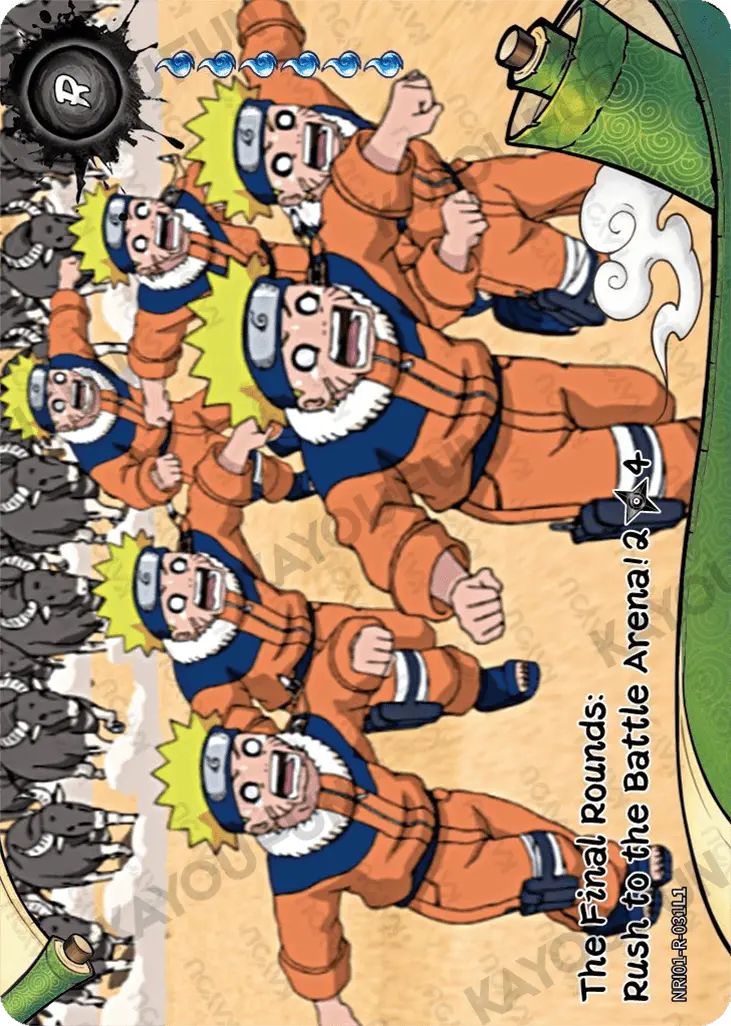 Kartu Kayou Naruto - The Final Rounds: Rush to the Battle Arena! 2 (R)