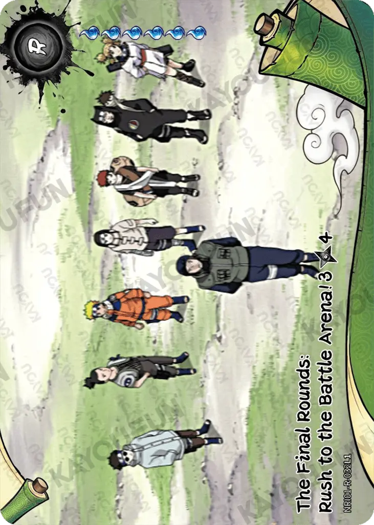 Kartu Kayou Naruto - The Final Rounds: Rush to the Battle Arena! 3 (R)
