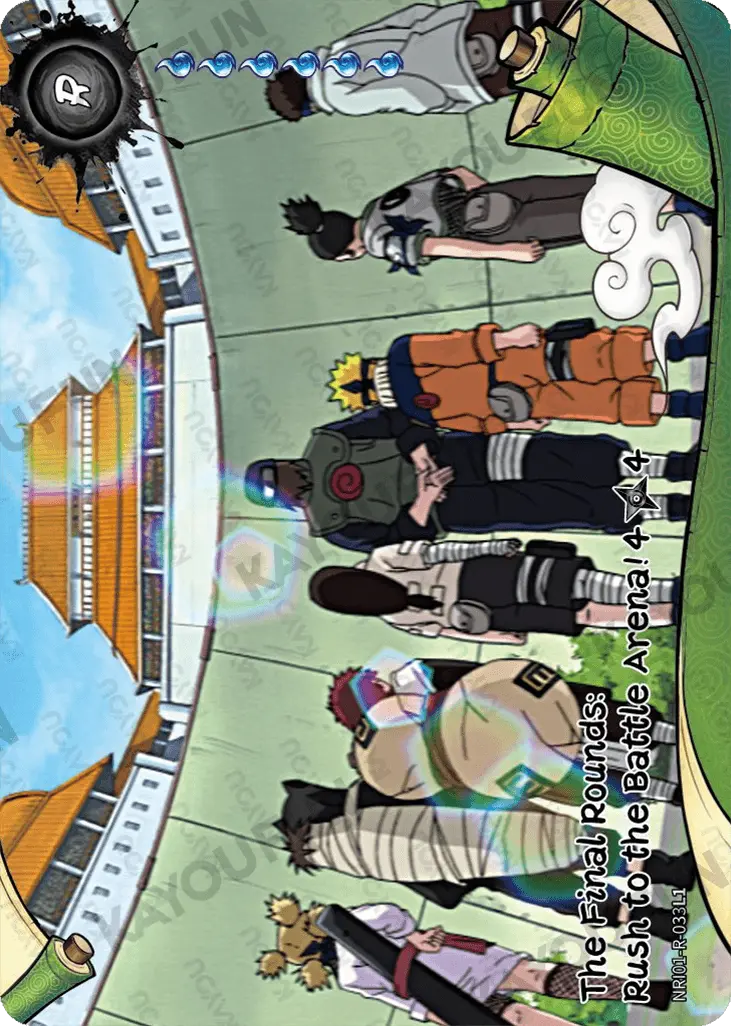 Kartu Kayou Naruto - The Final Rounds: Rush to the Battle Arena! 4 (R)