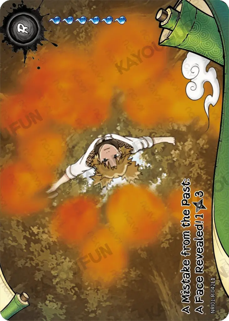 Kartu Kayou Naruto - A Mistake from the Past: A Face Revealed! 1 (R)