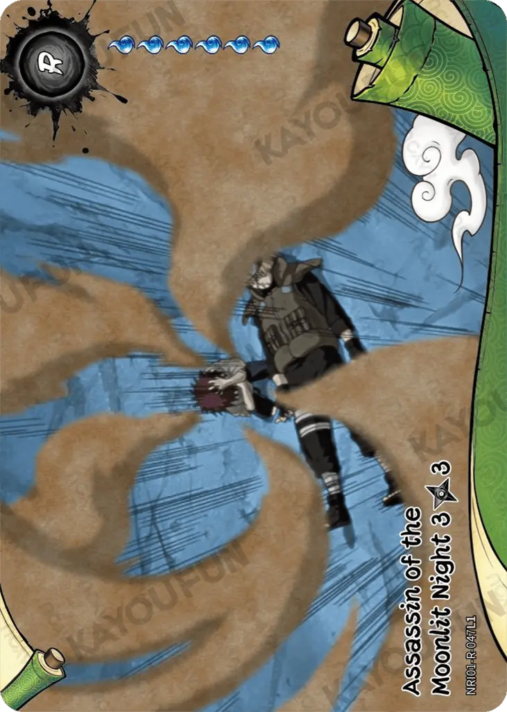 Kartu Kayou Naruto - Assassin of the Moonlit Night 3 (R)