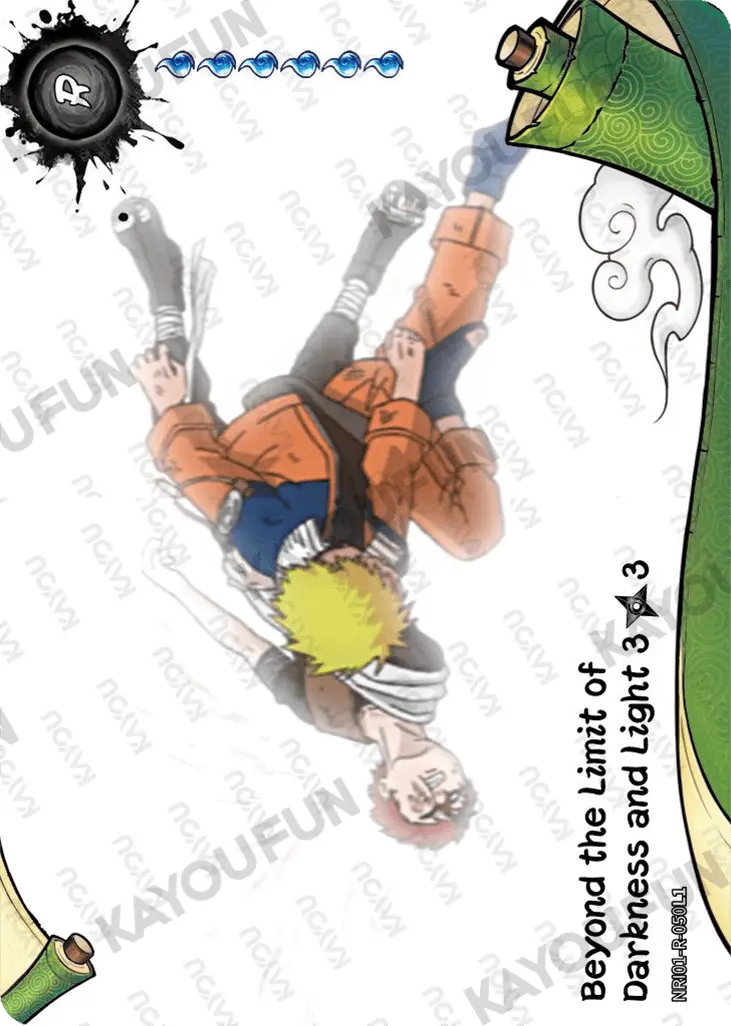 Kartu Kayou Naruto - Beyond the Limit of Darkness and Light 3 (R)