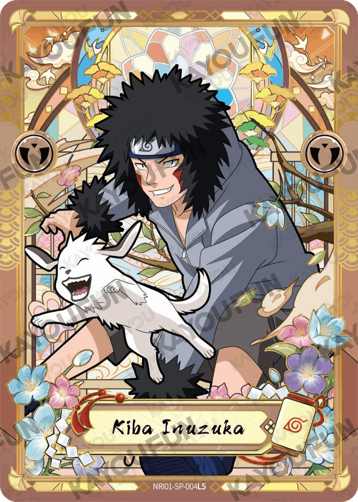 Kartu Kayou Naruto - Kiba Inuzuka (SP)