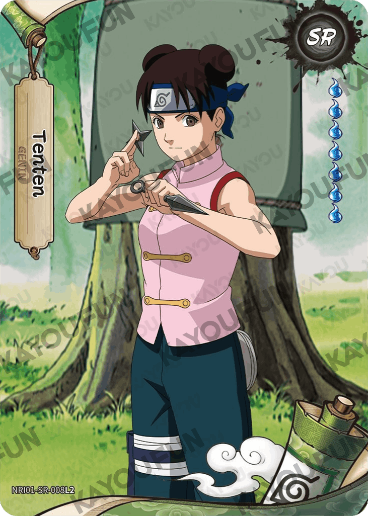 Kartu Kayou Naruto - Tenten (SR)