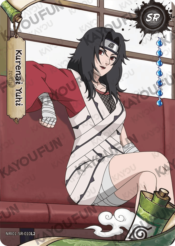 Kartu Kayou Naruto - Kurenai Yuhi (SR)
