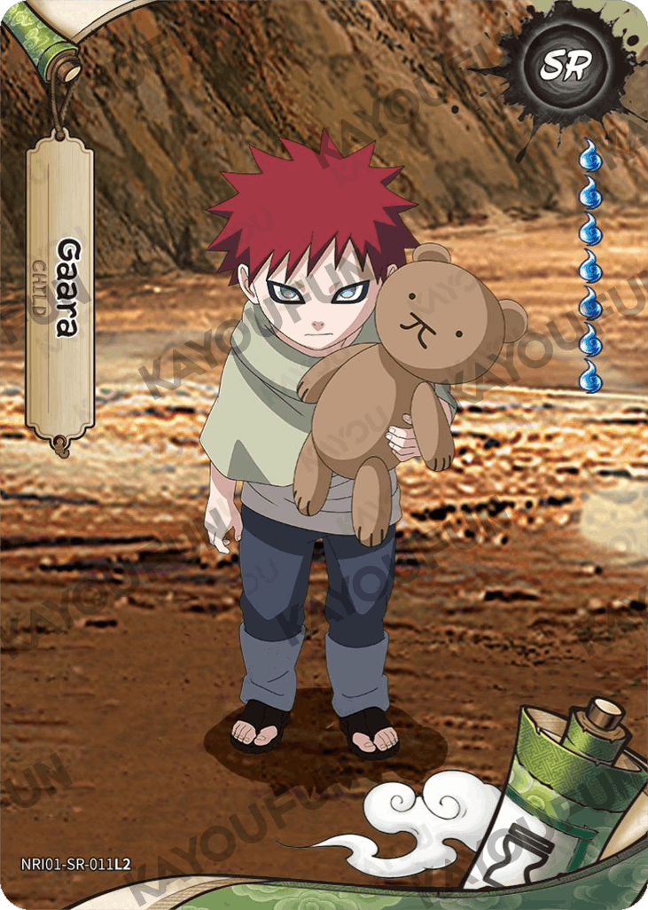 Kartu Kayou Naruto - Gaara (SR)