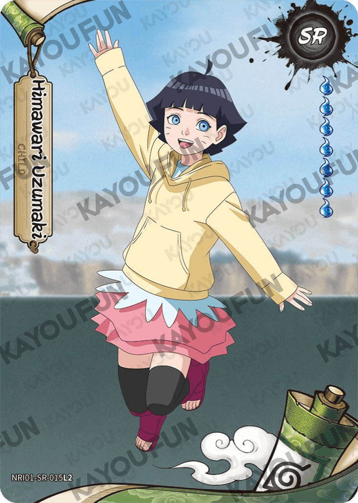 Kartu Kayou Naruto - Himawari Uzumaki (SR)