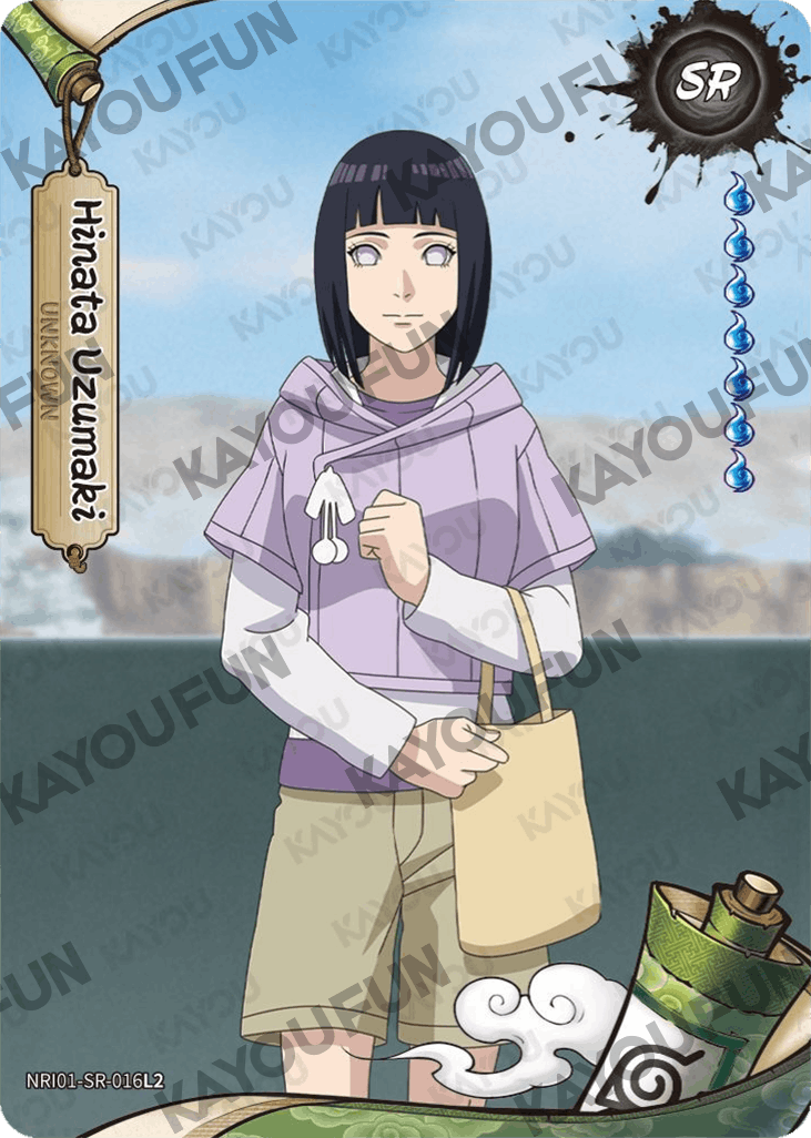 Kartu Kayou Naruto - Hinata Uzumaki (SR)