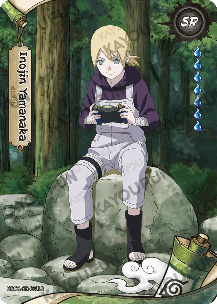 Kartu Kayou Naruto - Inojin Yamanaka (SR)