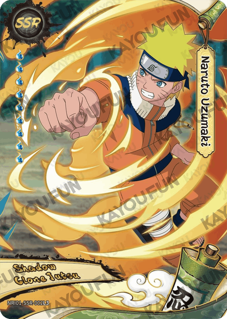 Kartu Kayou Naruto - Naruto Uzumaki (SSR)