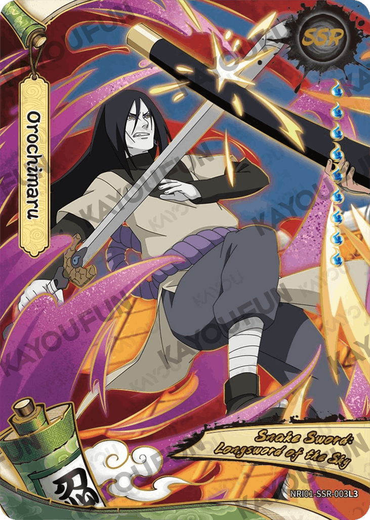 Kartu Kayou Naruto - Orochimaru (SSR)