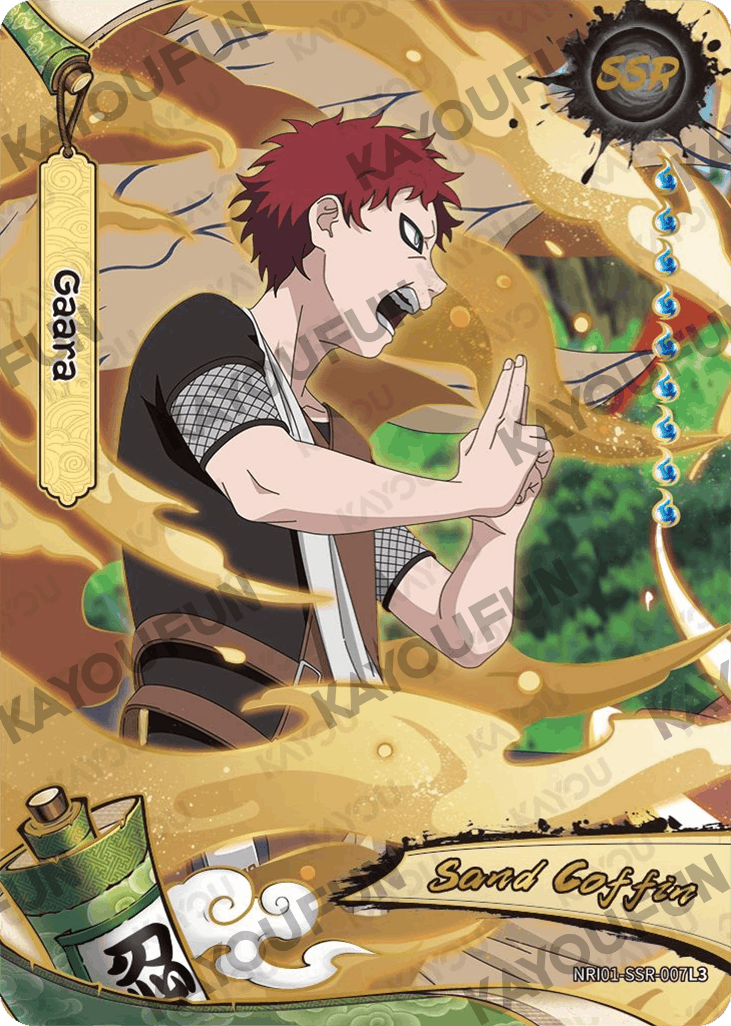 Kartu Kayou Naruto - Gaara (SSR)
