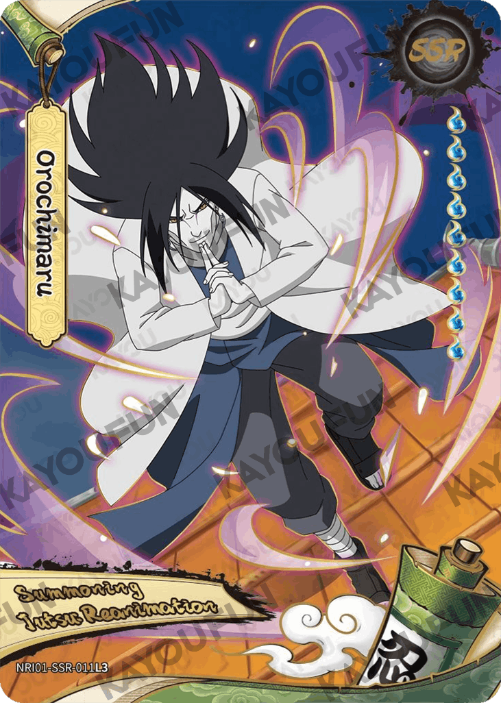 Kartu Kayou Naruto - Orochimaru (SSR)