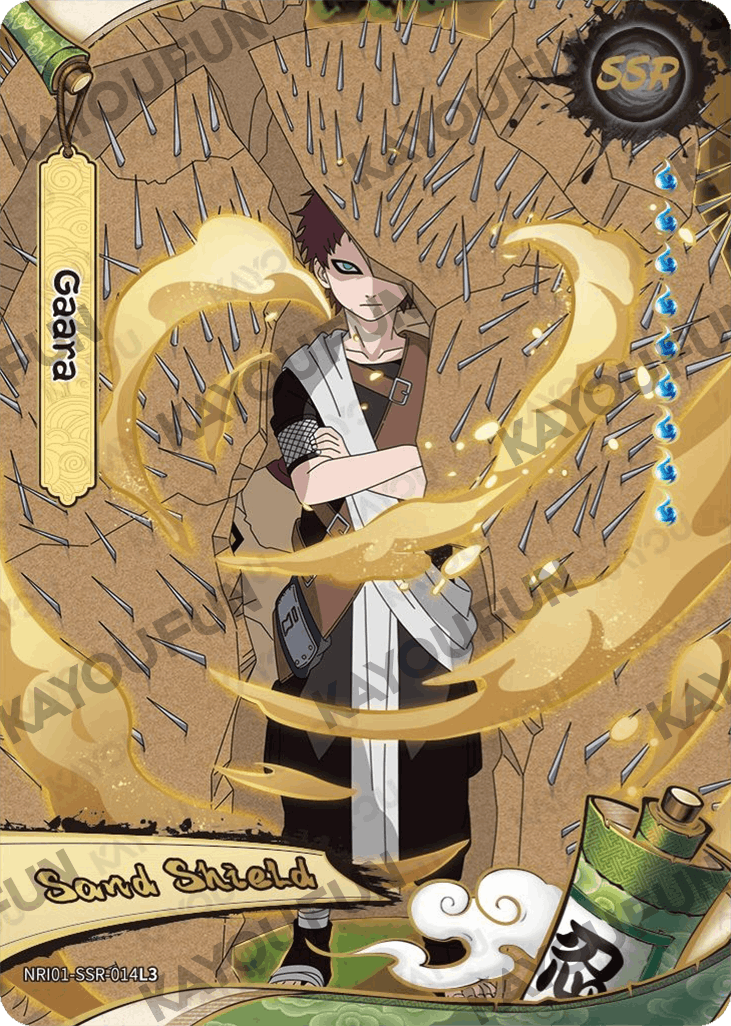 Kartu Kayou Naruto - Gaara (SSR)