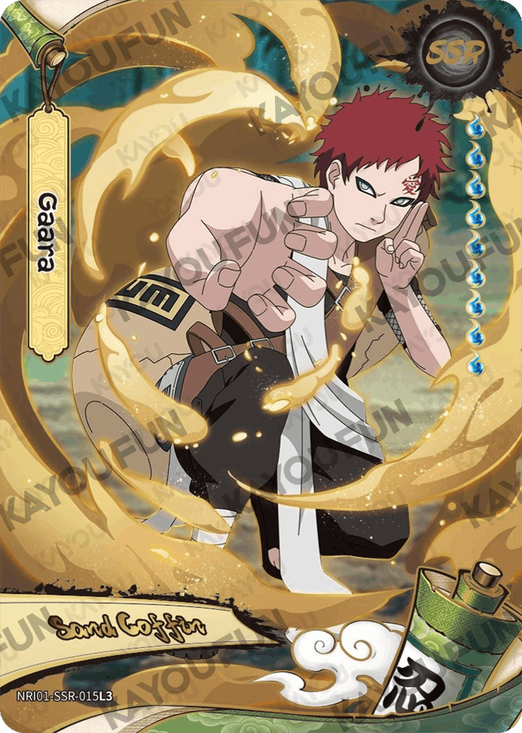 Kartu Kayou Naruto - Gaara (SSR)