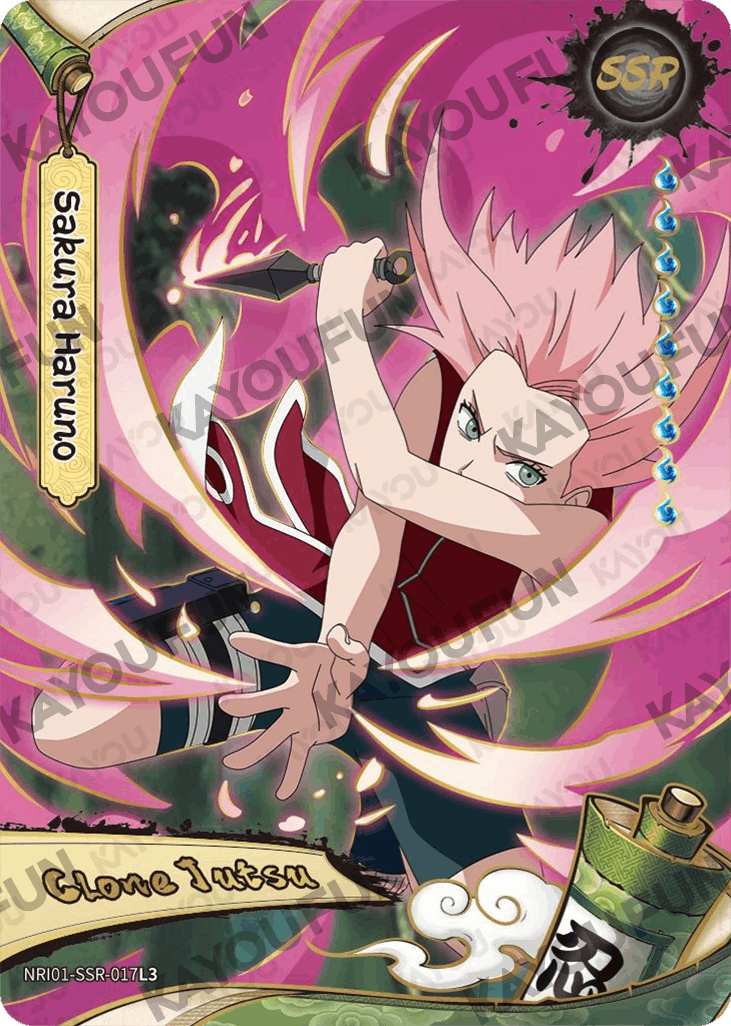 Kartu Kayou Naruto - Sakura Haruno (SSR)
