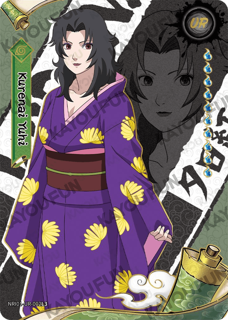 Kartu Kayou Naruto - Kurenai Yuhi (UR)