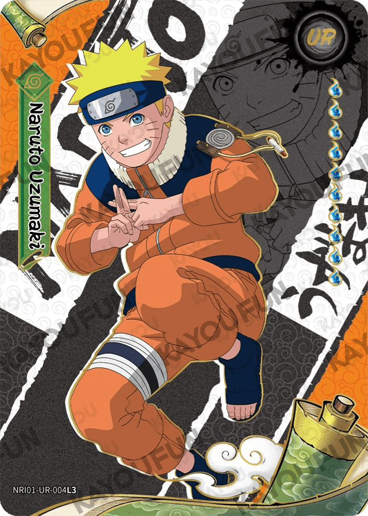 Kartu Kayou Naruto - Naruto Uzumaki (UR)