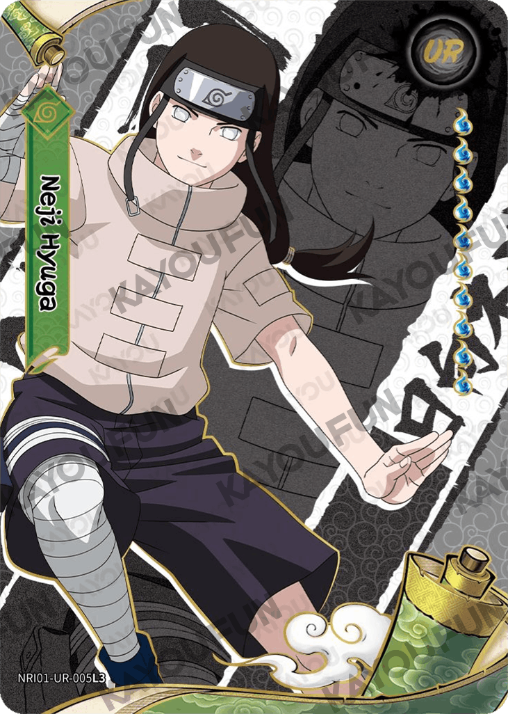 Kartu Kayou Naruto - Neji Hyuga (UR)