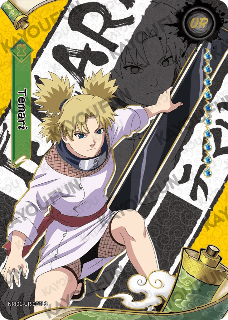 Kartu Kayou Naruto - Temari (UR)