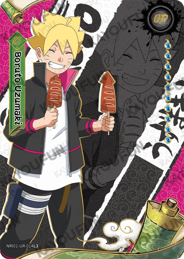Kartu Kayou Naruto - Boruto Uzumaki (UR)