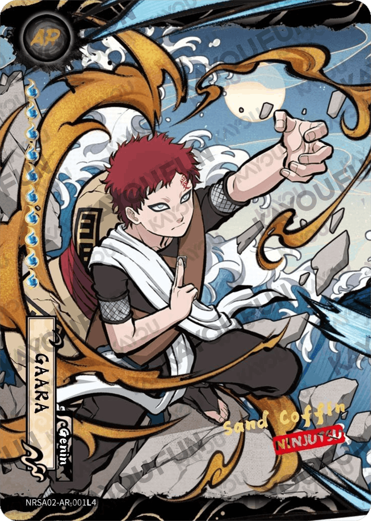 Kartu Kayou Naruto - Gaara (AR)