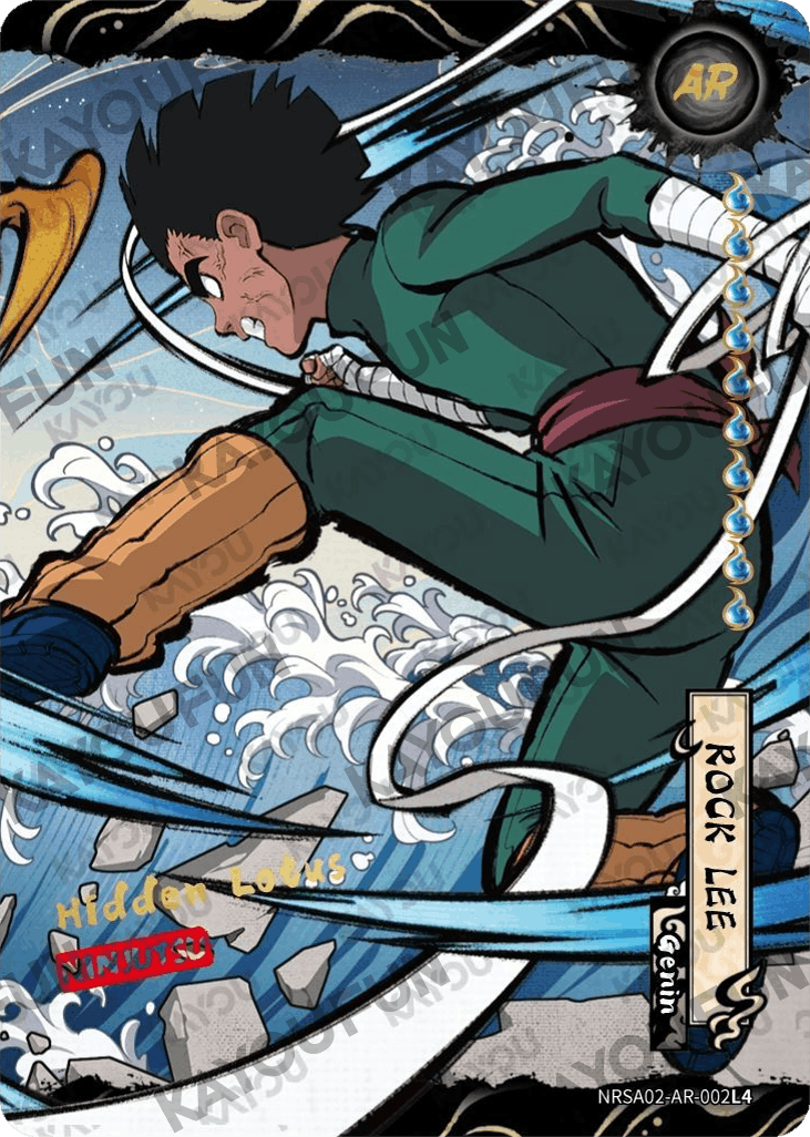Kartu Kayou Naruto - Rock Lee (AR)