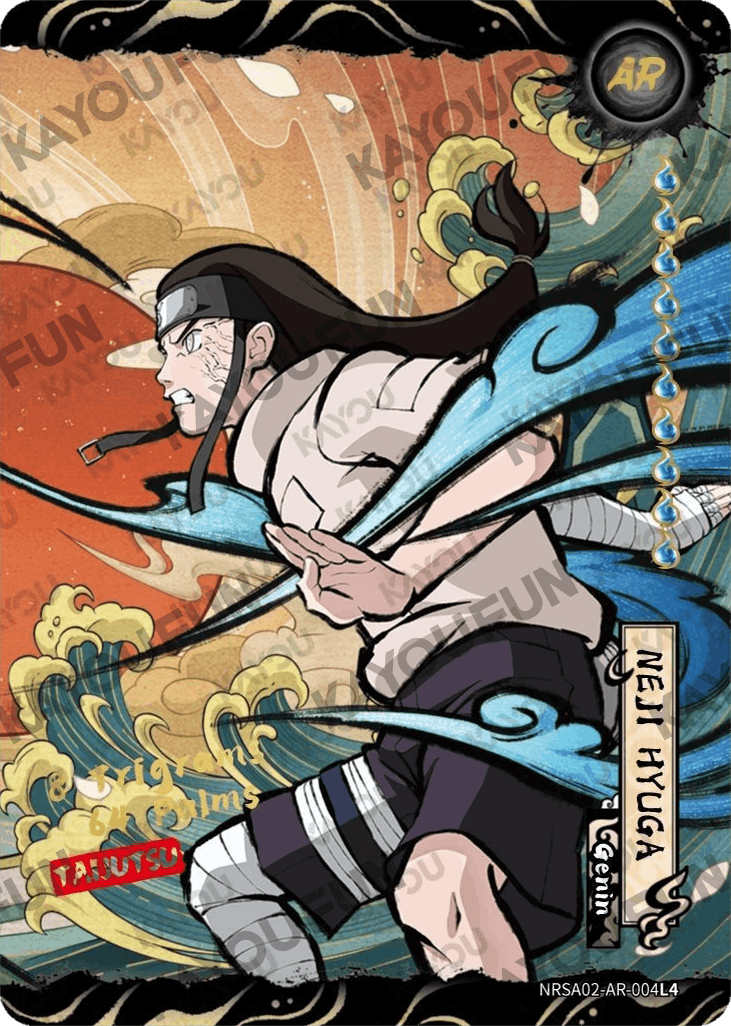 Kartu Kayou Naruto - Neji Hyuga (AR)