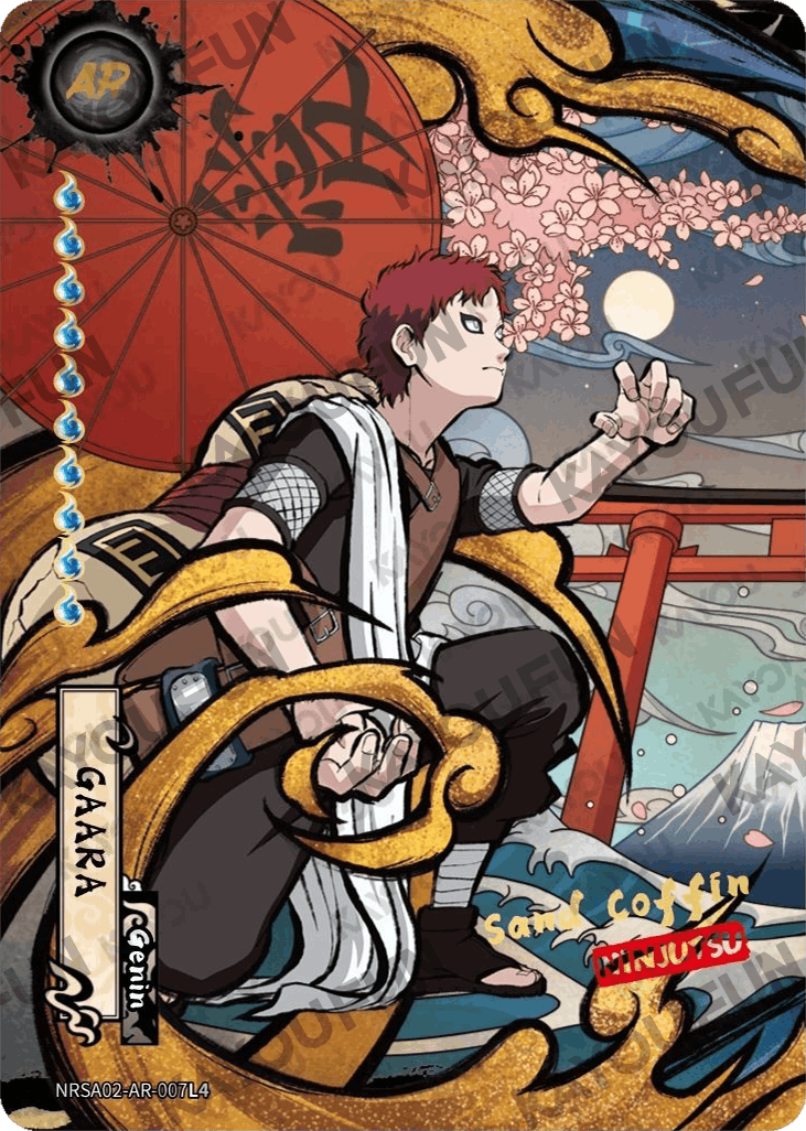 Kartu Kayou Naruto - Gaara (AR)