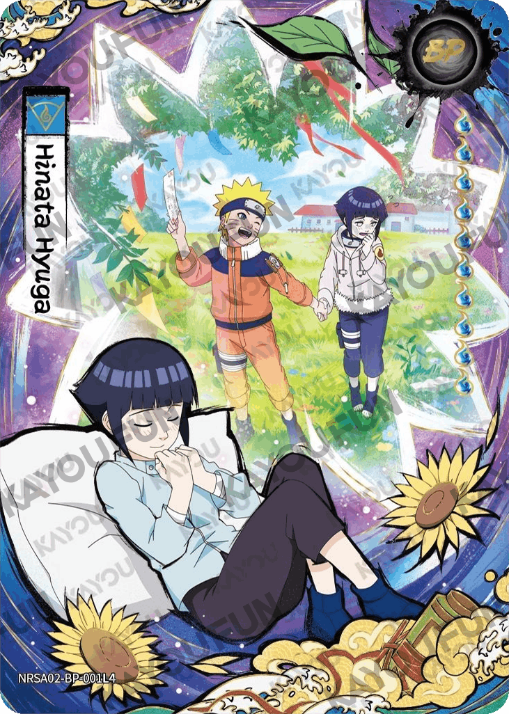 Kartu Kayou Naruto - Hinata Hyuga (BP)
