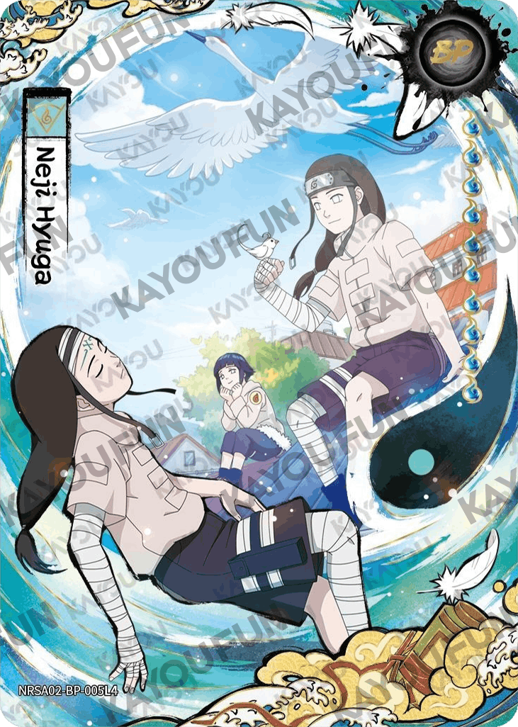 Kartu Kayou Naruto - Neji Hyuga (BP)